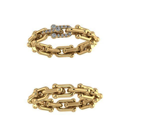 Tiffany Ring 3D print model_7