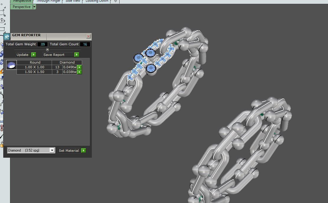 Tiffany Ring 3D print model_10