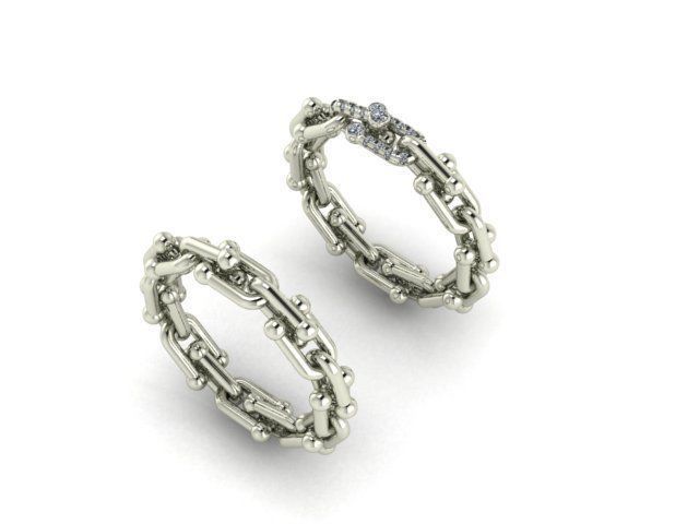 Tiffany Ring 3D print model_1