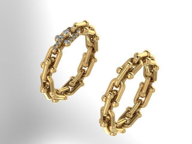 Tiffany Ring 3D print model_6