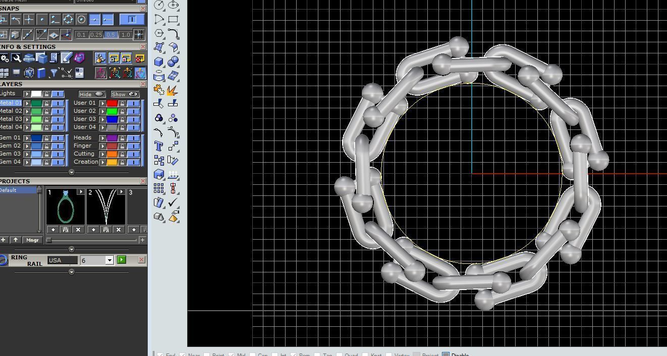 Tiffany Ring 3D print model_11