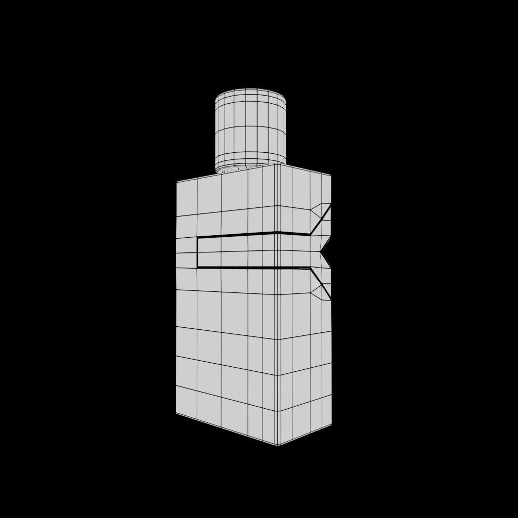 YSL PERFUME 3D model_1