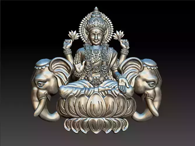gajalakshmi PENDENT 3D print model