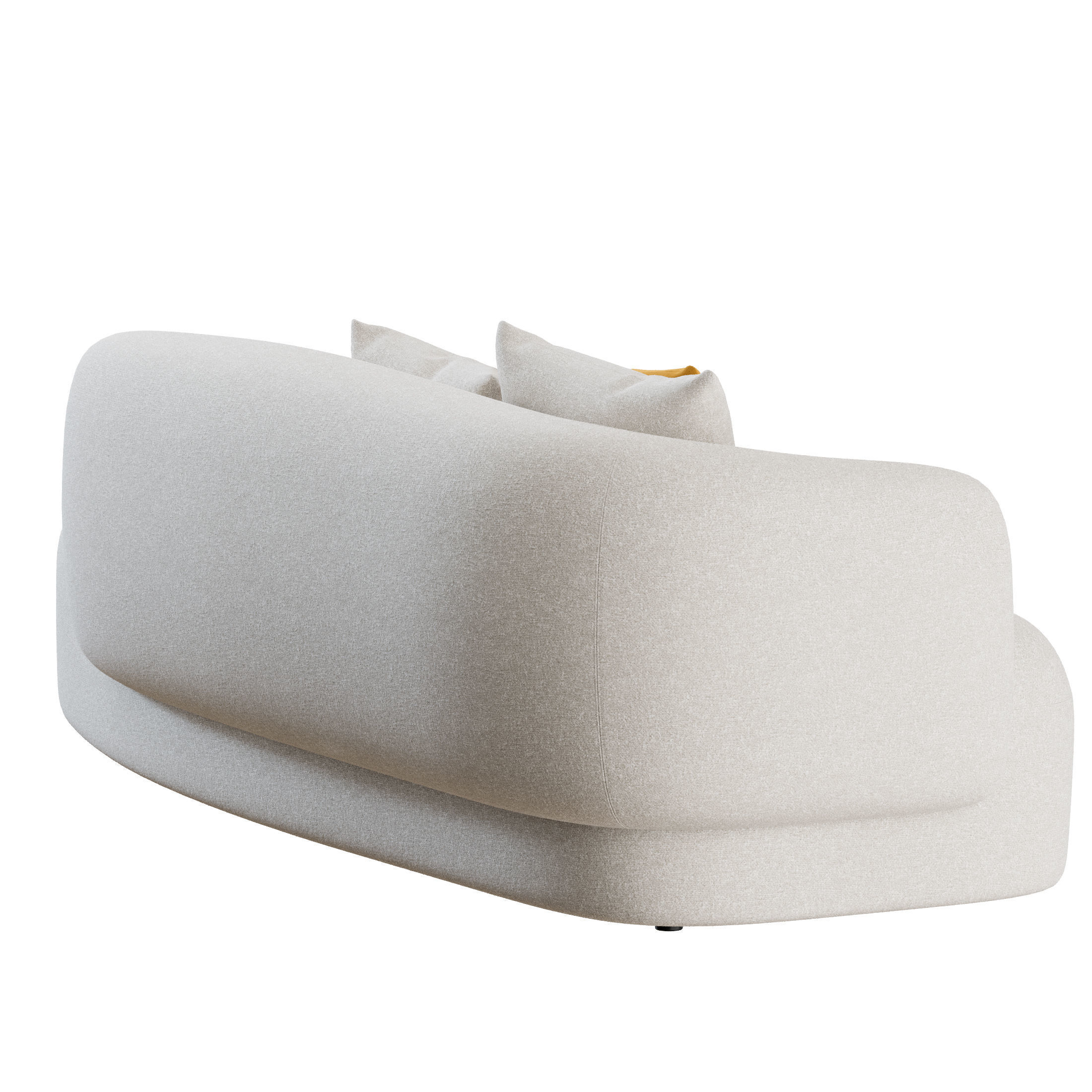 NOAH chaise longue by Marelli 3D model_6