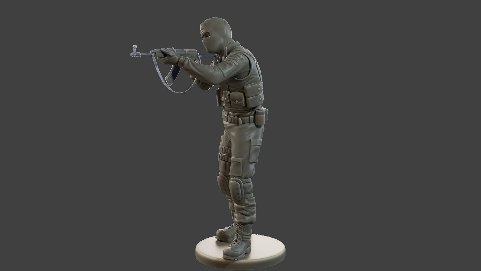 CzechSlovak Police Tactical Unit CPTU2 006 3D print model_2