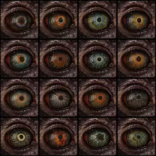 Beast Fantasy Eyes Vol 02 - PBR