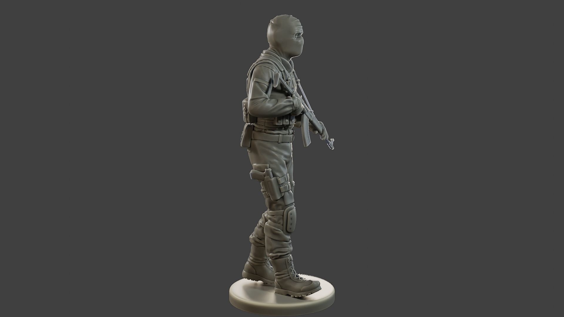 CzechSlovak Police Tactical Unit CPTU2 007 3D print model_9