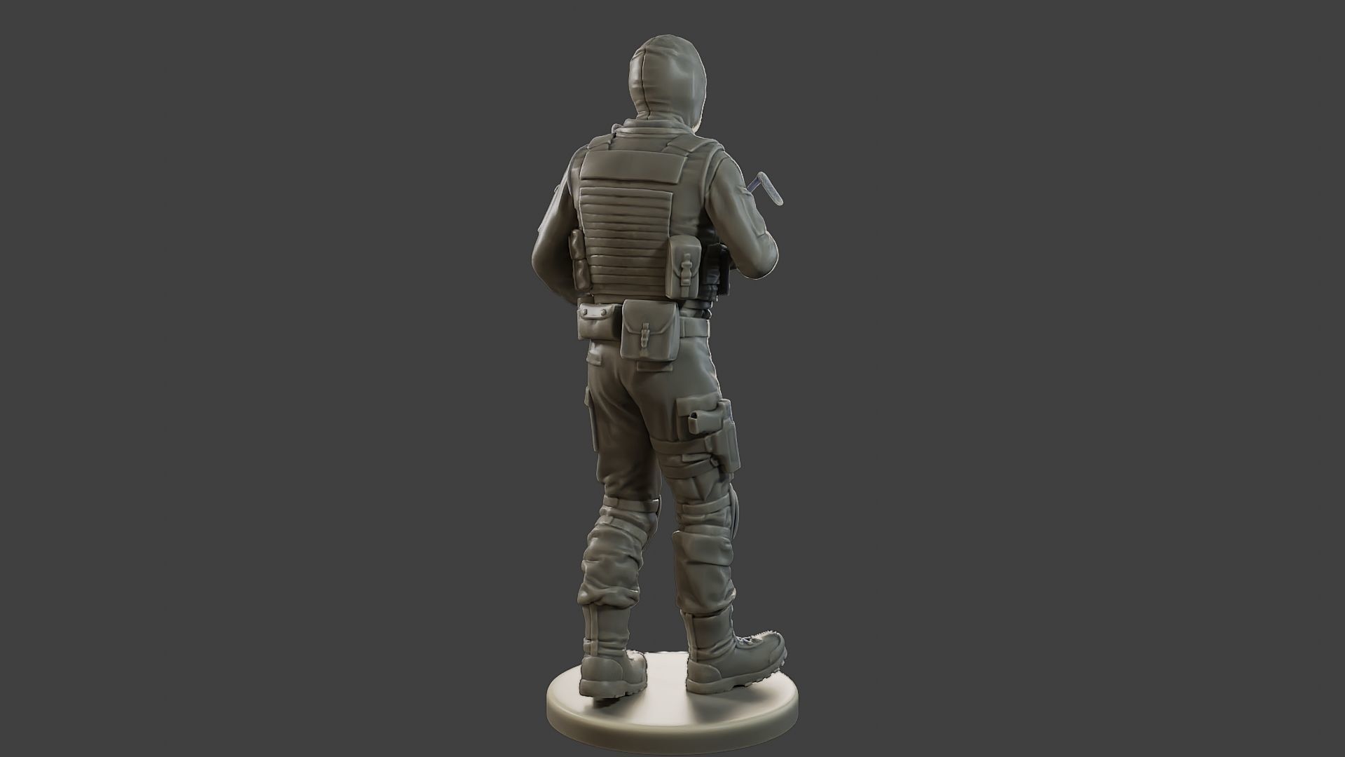 CzechSlovak Police Tactical Unit CPTU2 007 3D print model_7