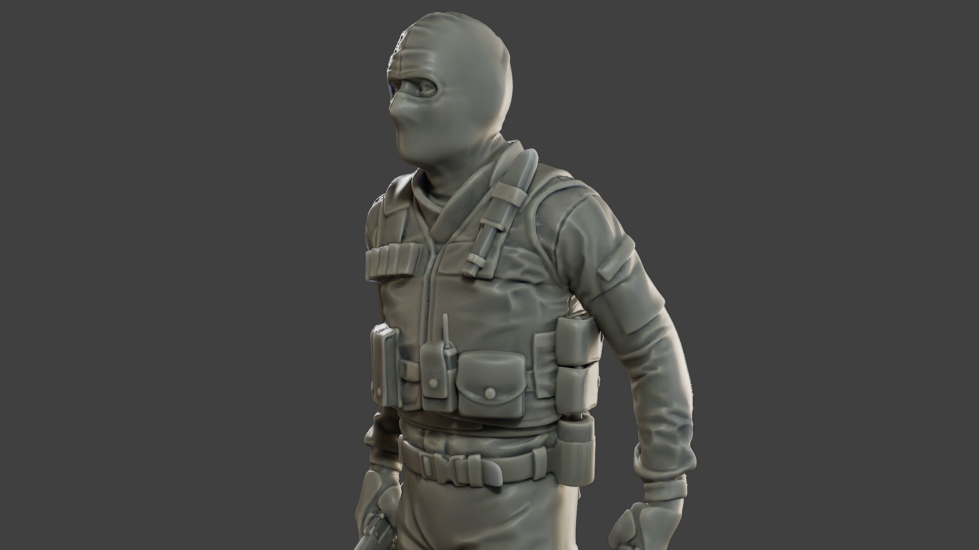 CzechSlovak Police Tactical Unit CPTU2 008 3D print model_18
