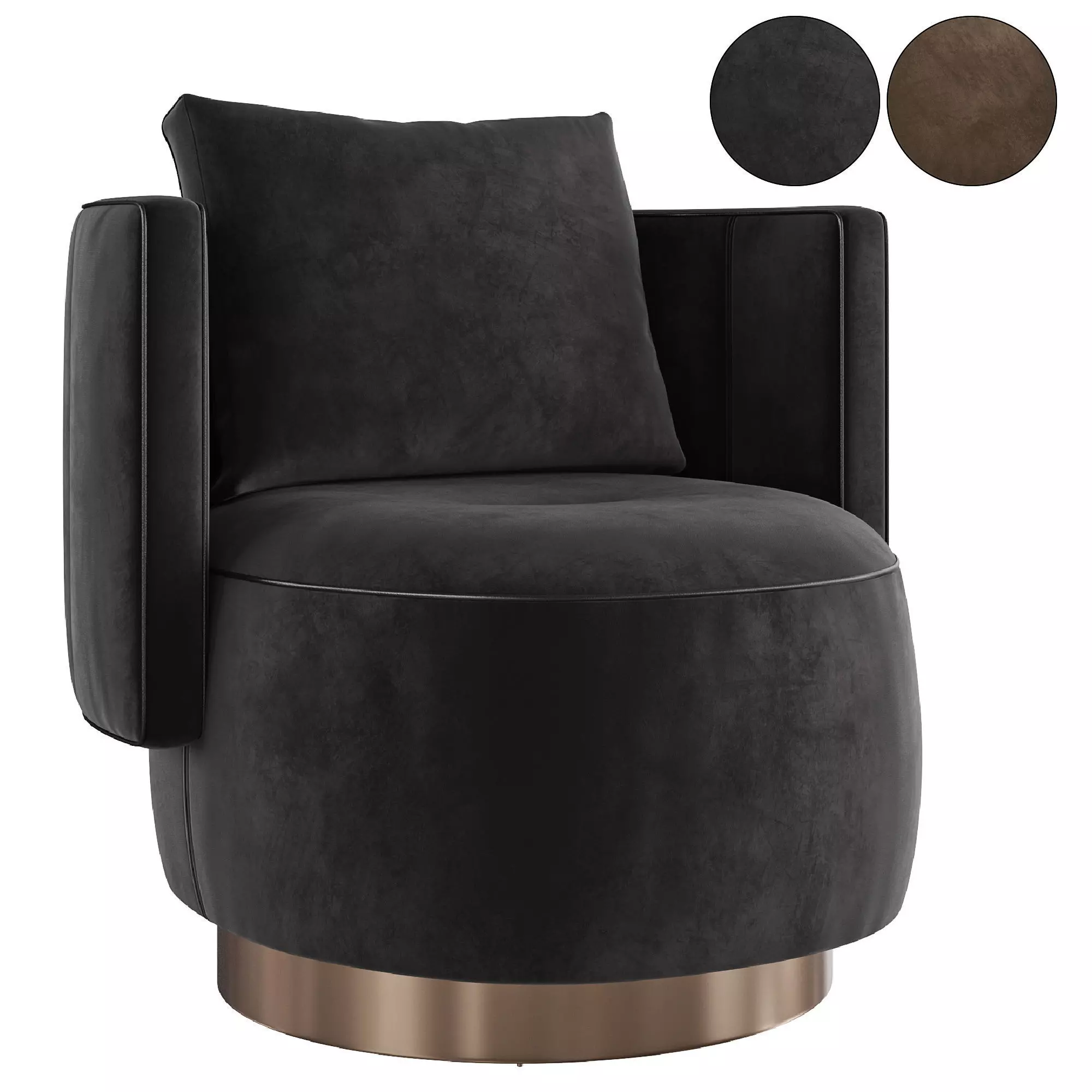 Small Armchair Torii Bold 3D model