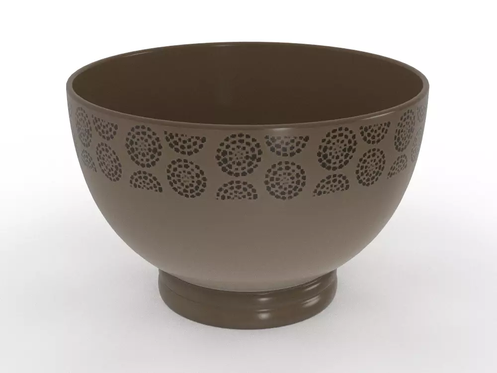 Ceramic bowl  3D model_0