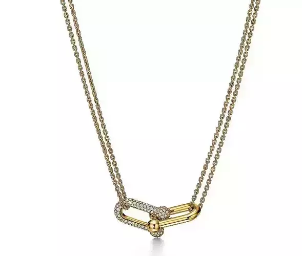 Tiffany HardWear Double Link Pendant