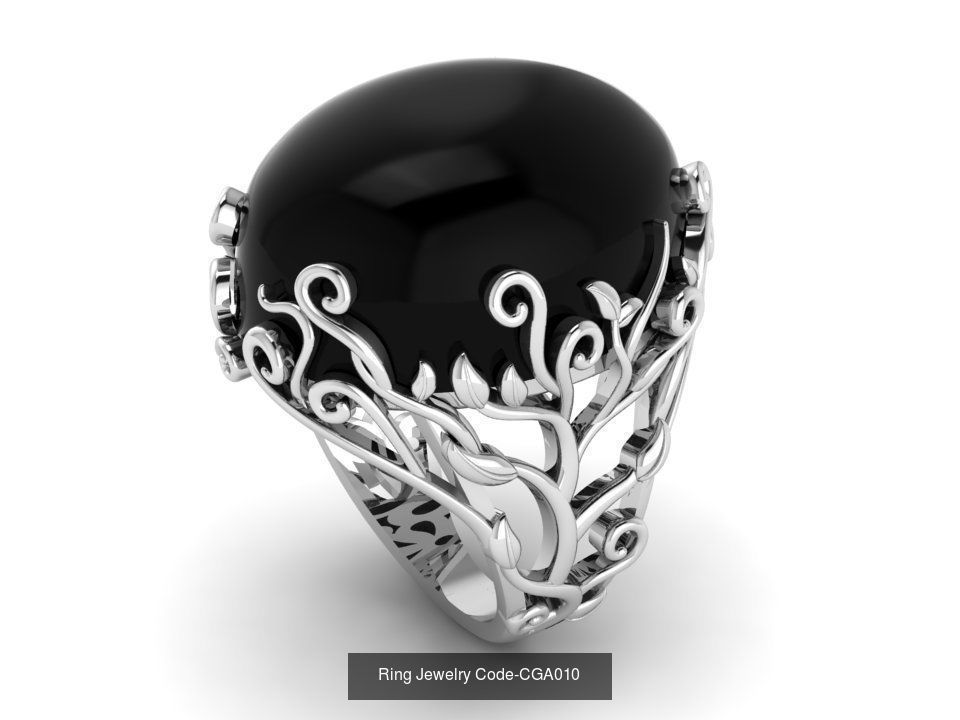 28 Ring Jewelry Code-CGA001-CGA028 3D Model Collection_18