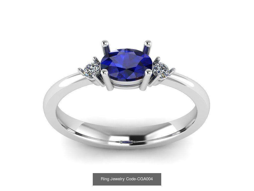 28 Ring Jewelry Code-CGA001-CGA028 3D Model Collection_12