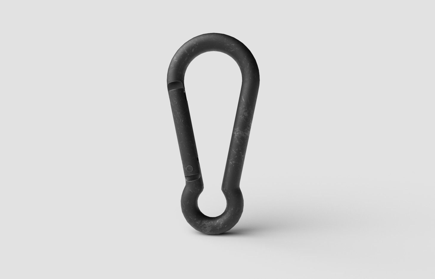 Carabiner Hook Model 01C Low-poly 3D model_5