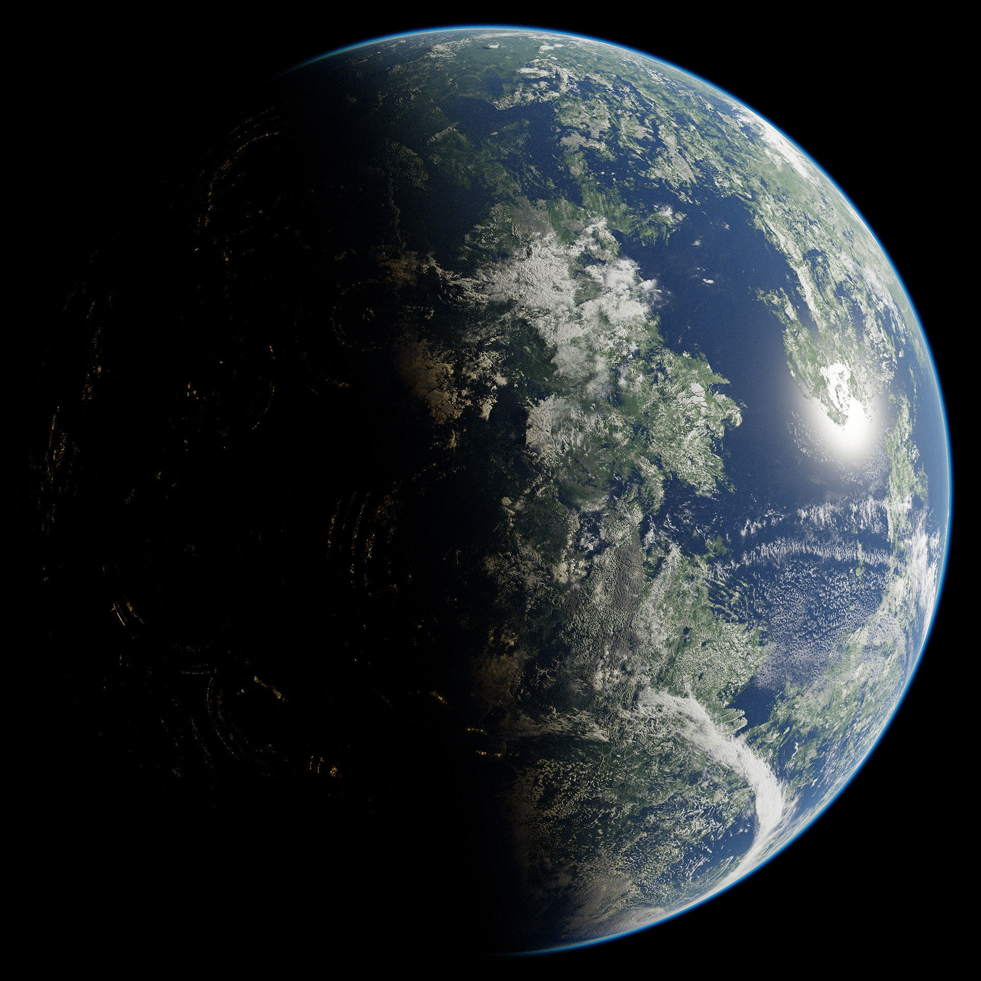 Planet Alderaa Koref 12K 3D model_10