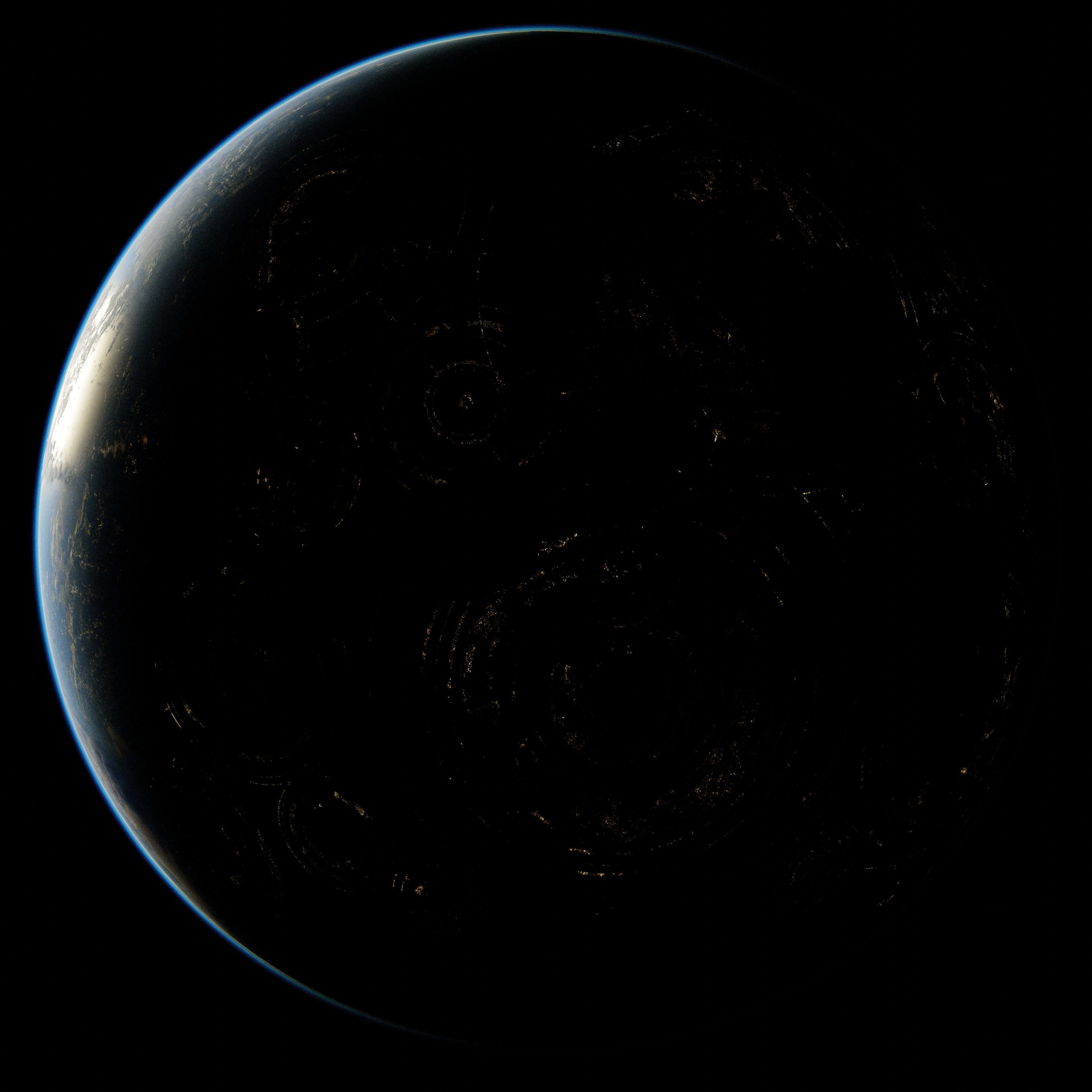 Planet Alderaa Koref 12K 3D model_2