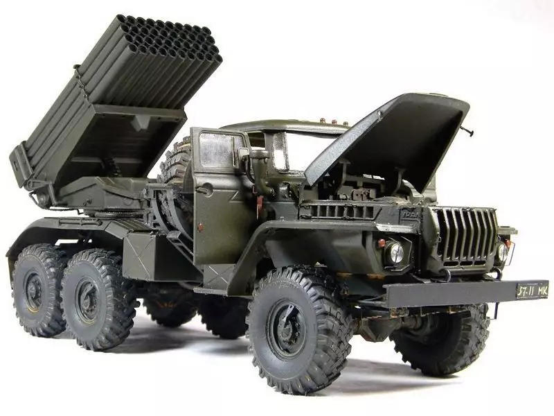 Ural-BM-21-Grad1 Free 3D model
