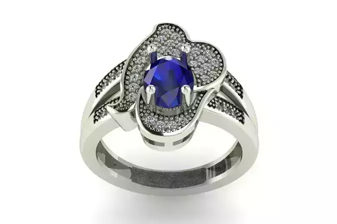 Wax Setting Ring Code-CGS024