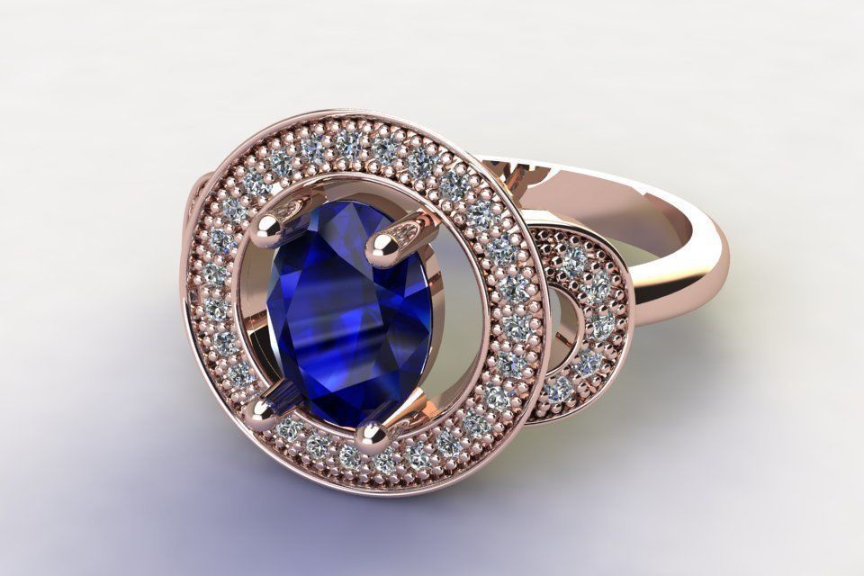 Wax Setting Ring Code-CGS023 3D print model_8