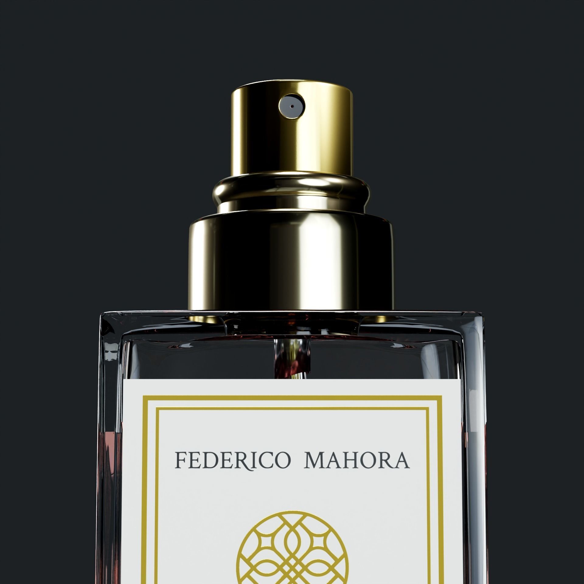 366 Perfume bottle 3D model_6