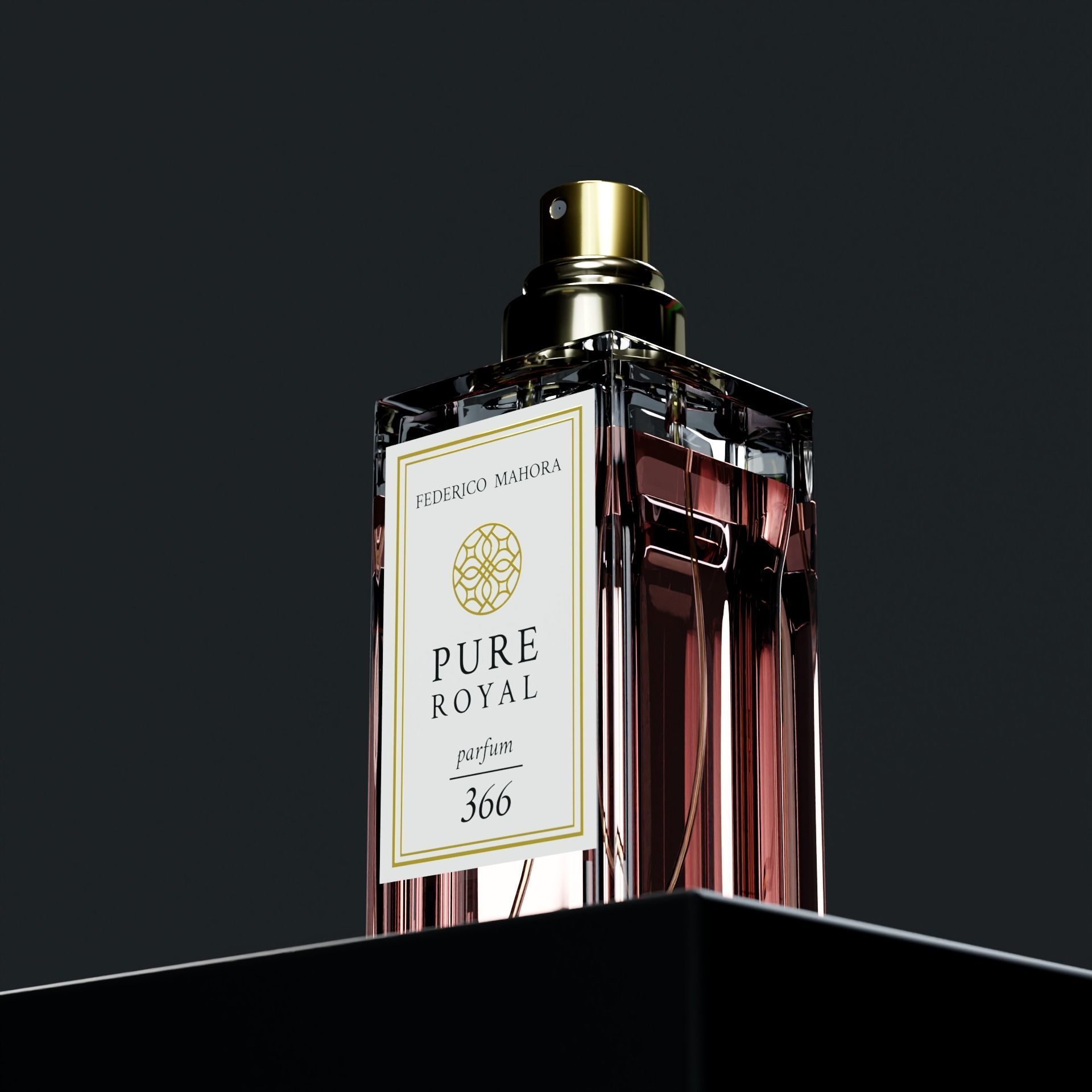 366 Perfume bottle 3D model_2