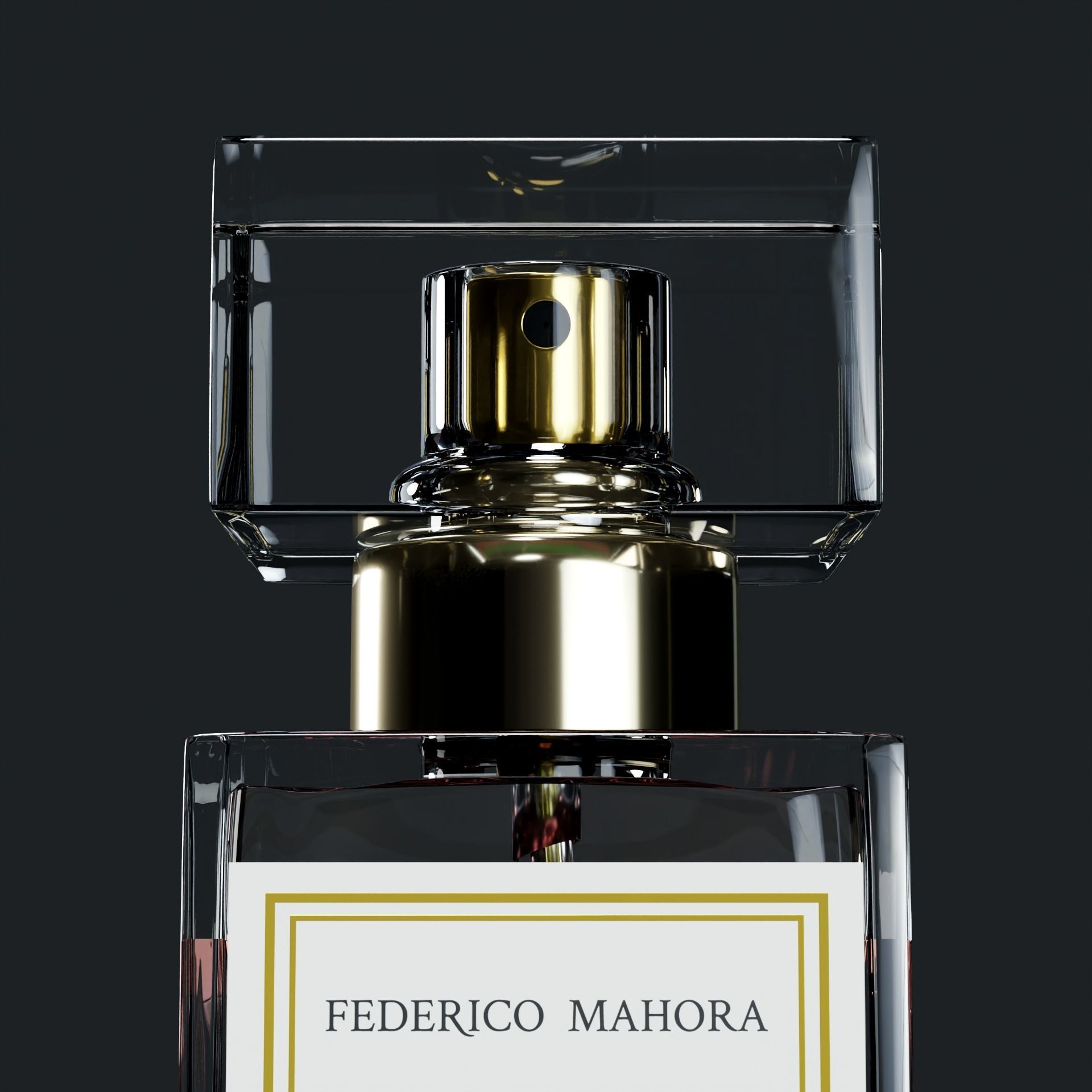 366 Perfume bottle 3D model_7