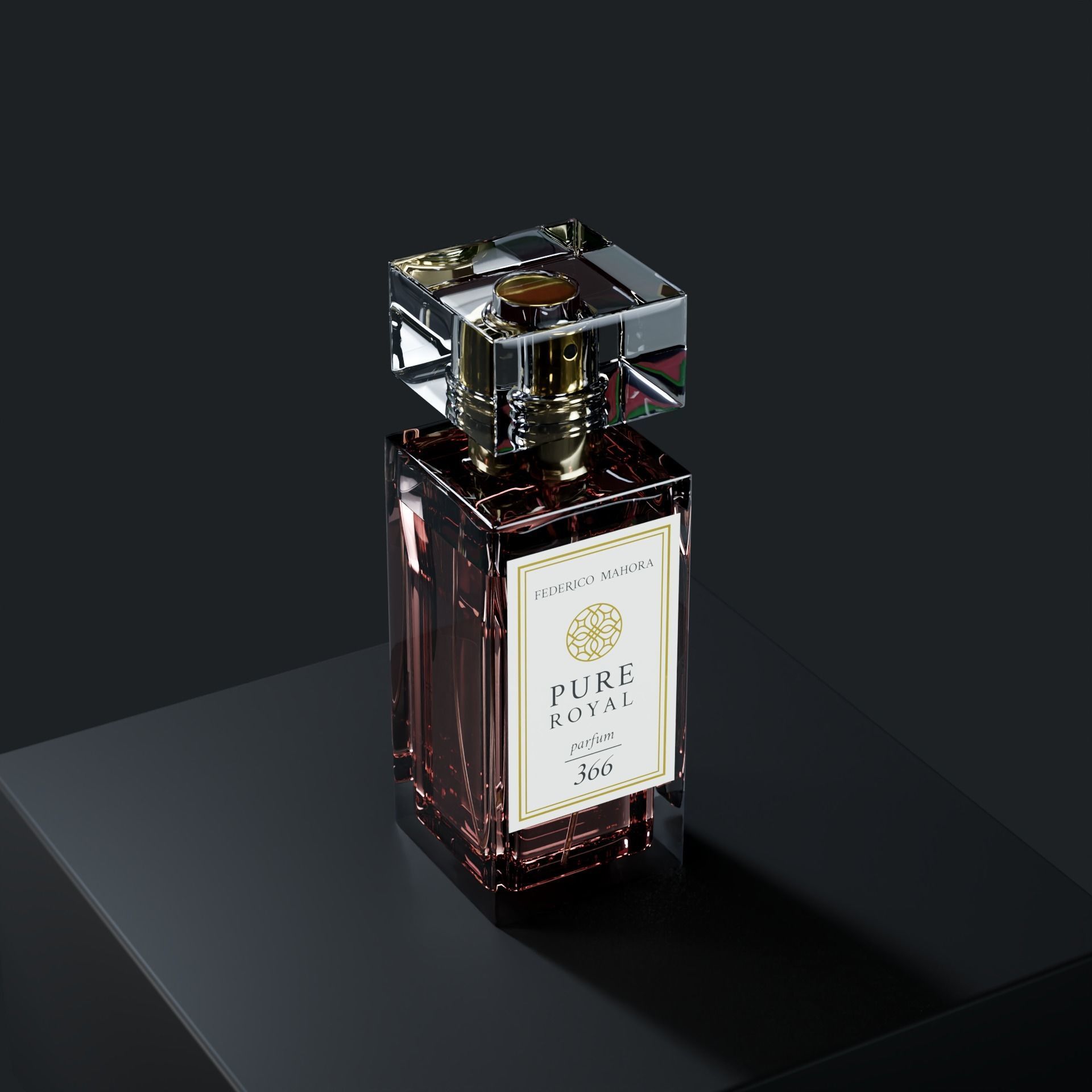 366 Perfume bottle 3D model_5