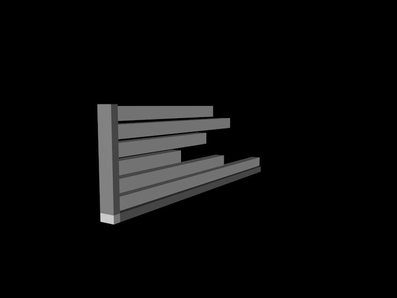 Graph Bars Free 3D model_3