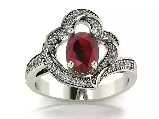 Wax Setting Ring Code-CGS008 3D print model