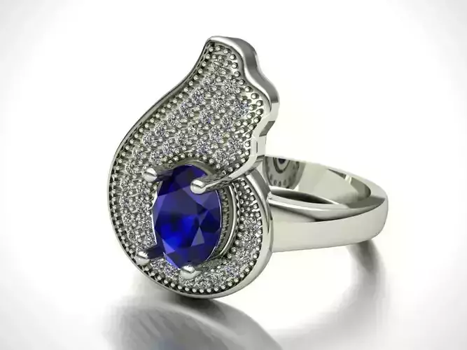 Wax Setting Ring Code-CGS001 3D print model