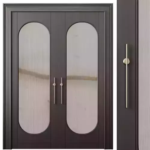 Entrance door set11 3D model