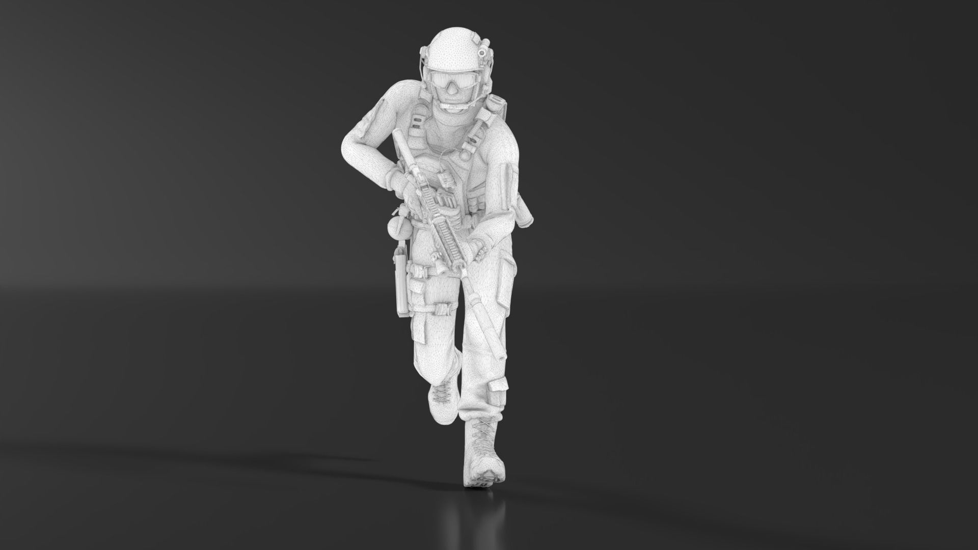 US Soldier Set 07 3D print model_21