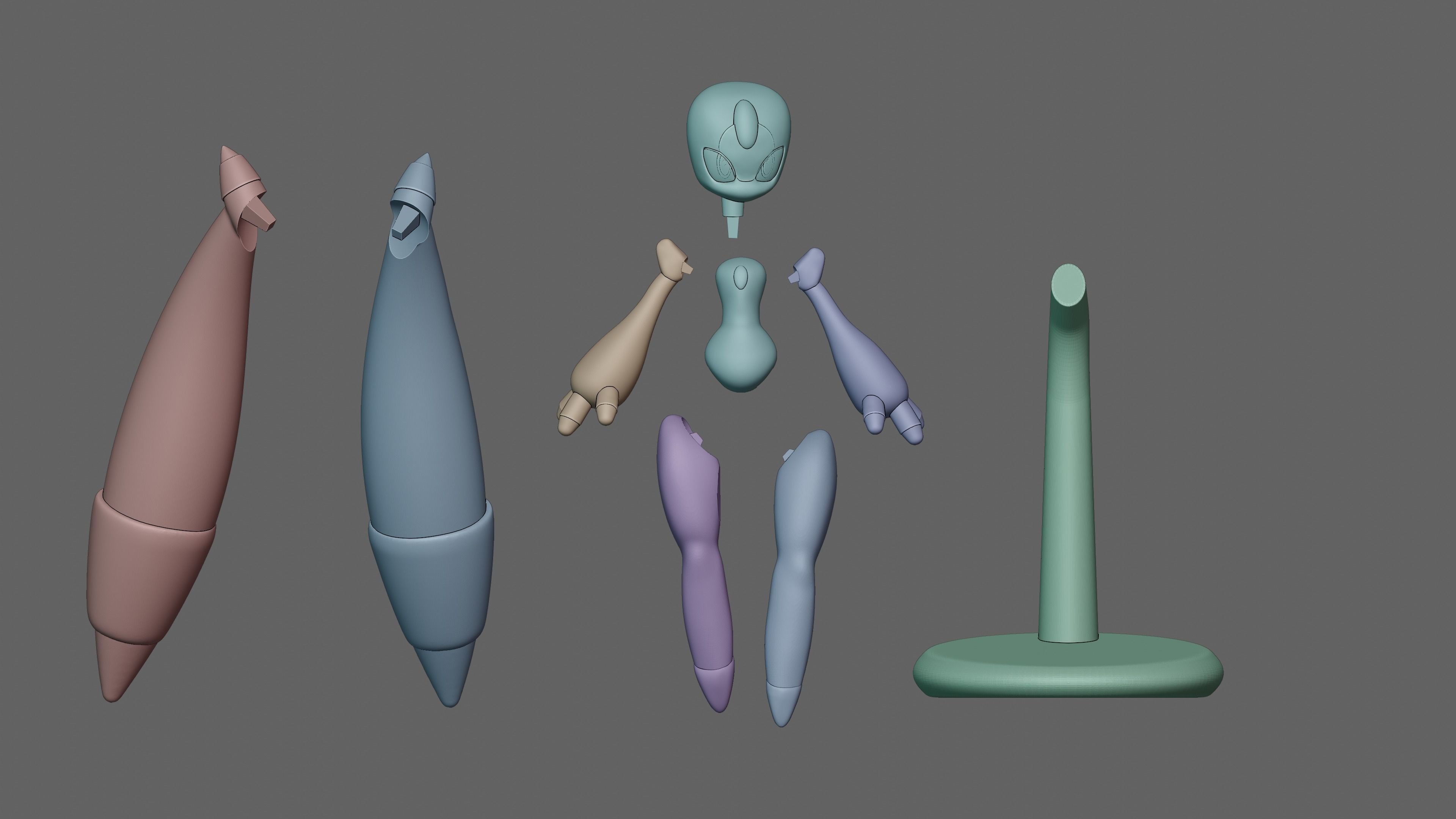 Lunaris - Palworld 3D print model_3