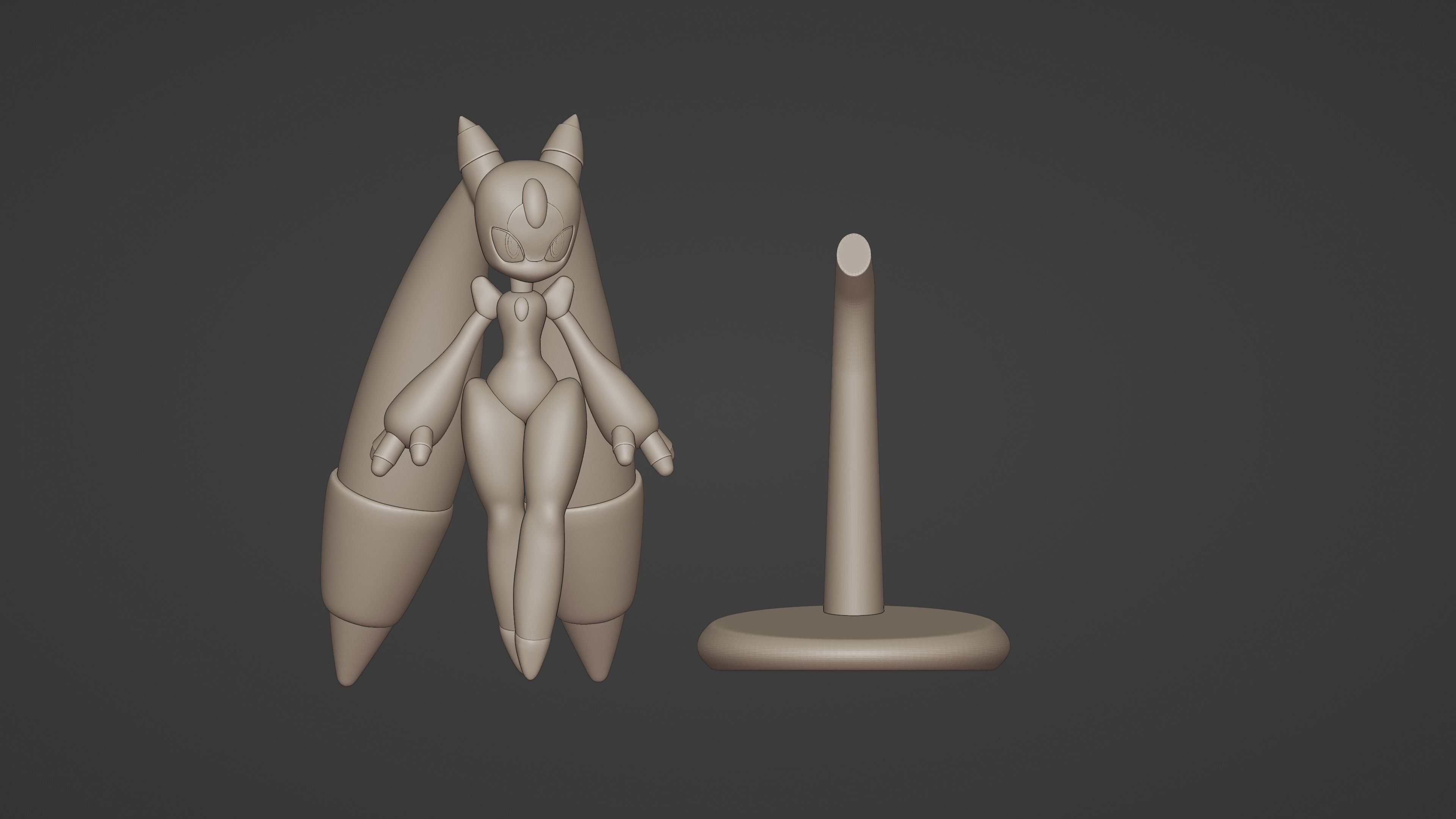 Lunaris - Palworld 3D print model_7