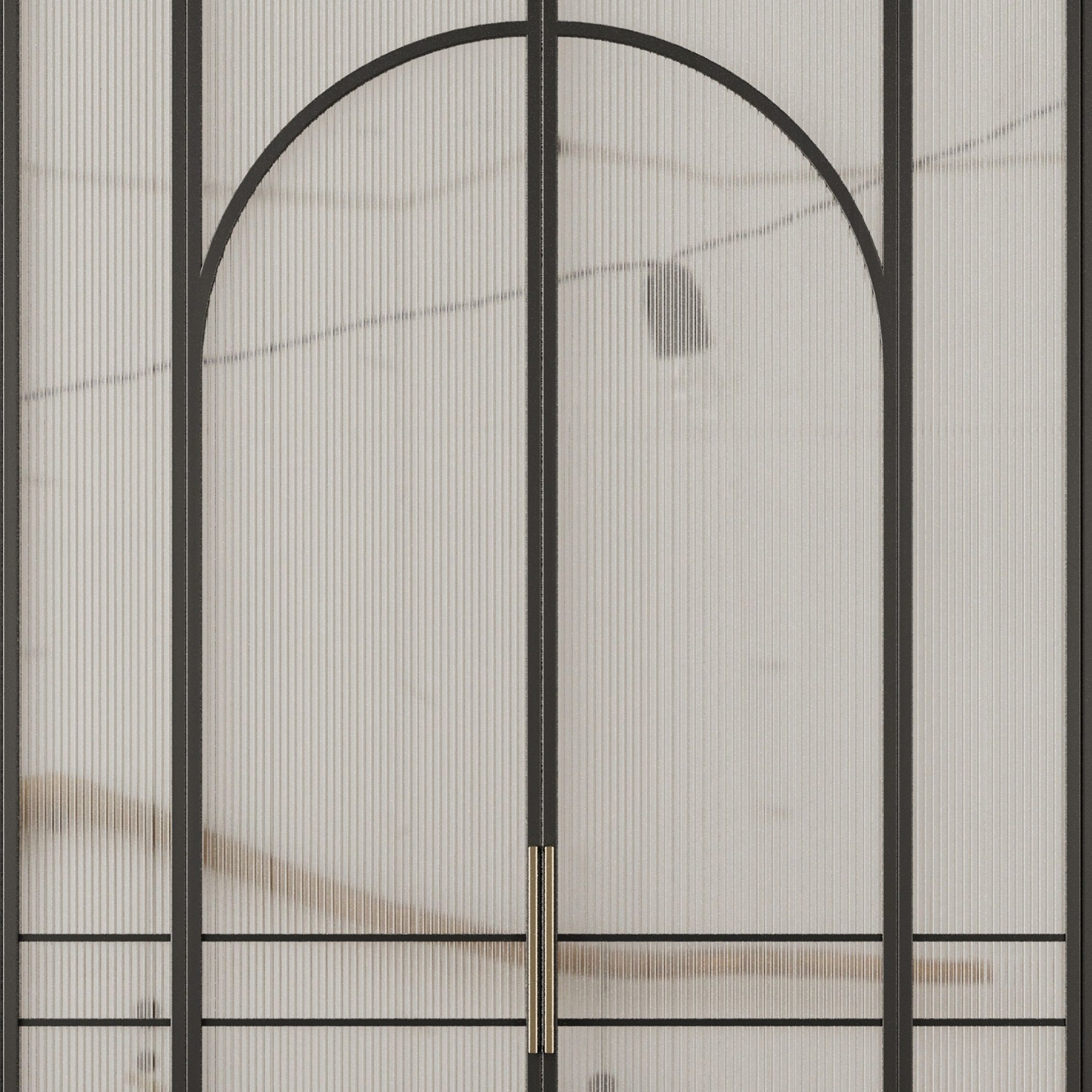 Entrance door set19 3D model_1