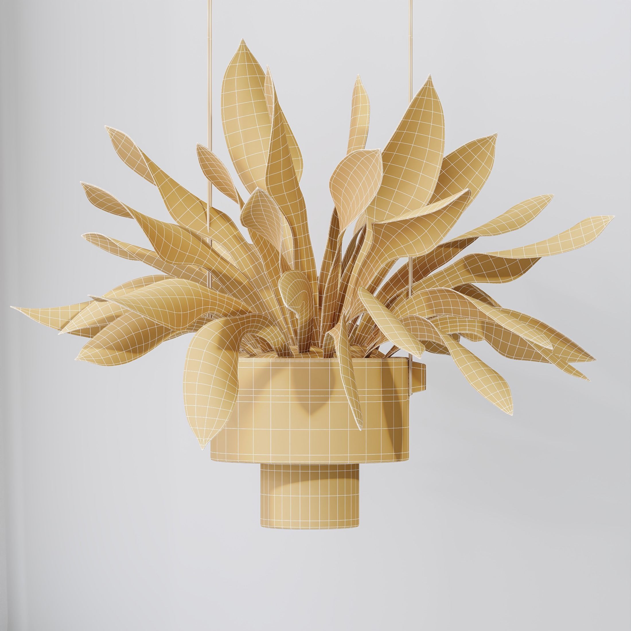 6 Different SETS of Plant Indoor SET VOL128 3D Model Collection_20