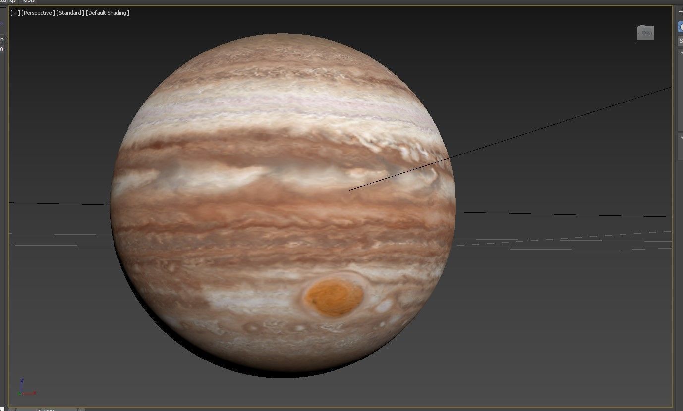 Jupiter animated map 4000x2000 800 frames 3D model_3