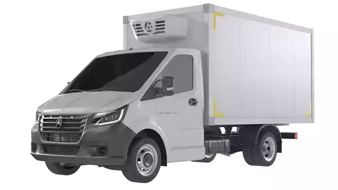 Gazelle Nn Isometric Van 3D model