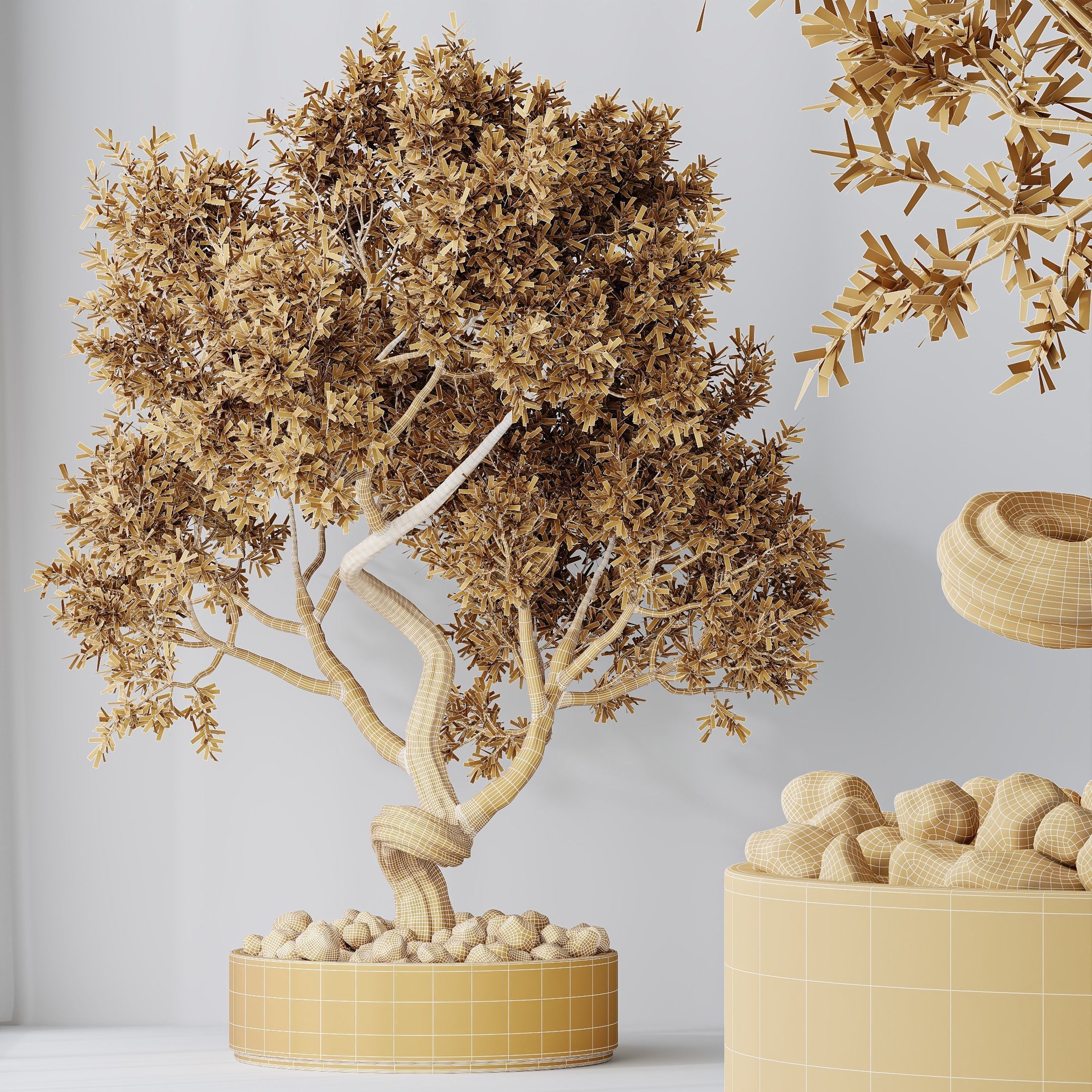 6 Different SETS of Plant Indoor SET VOL130 3D Model Collection_19