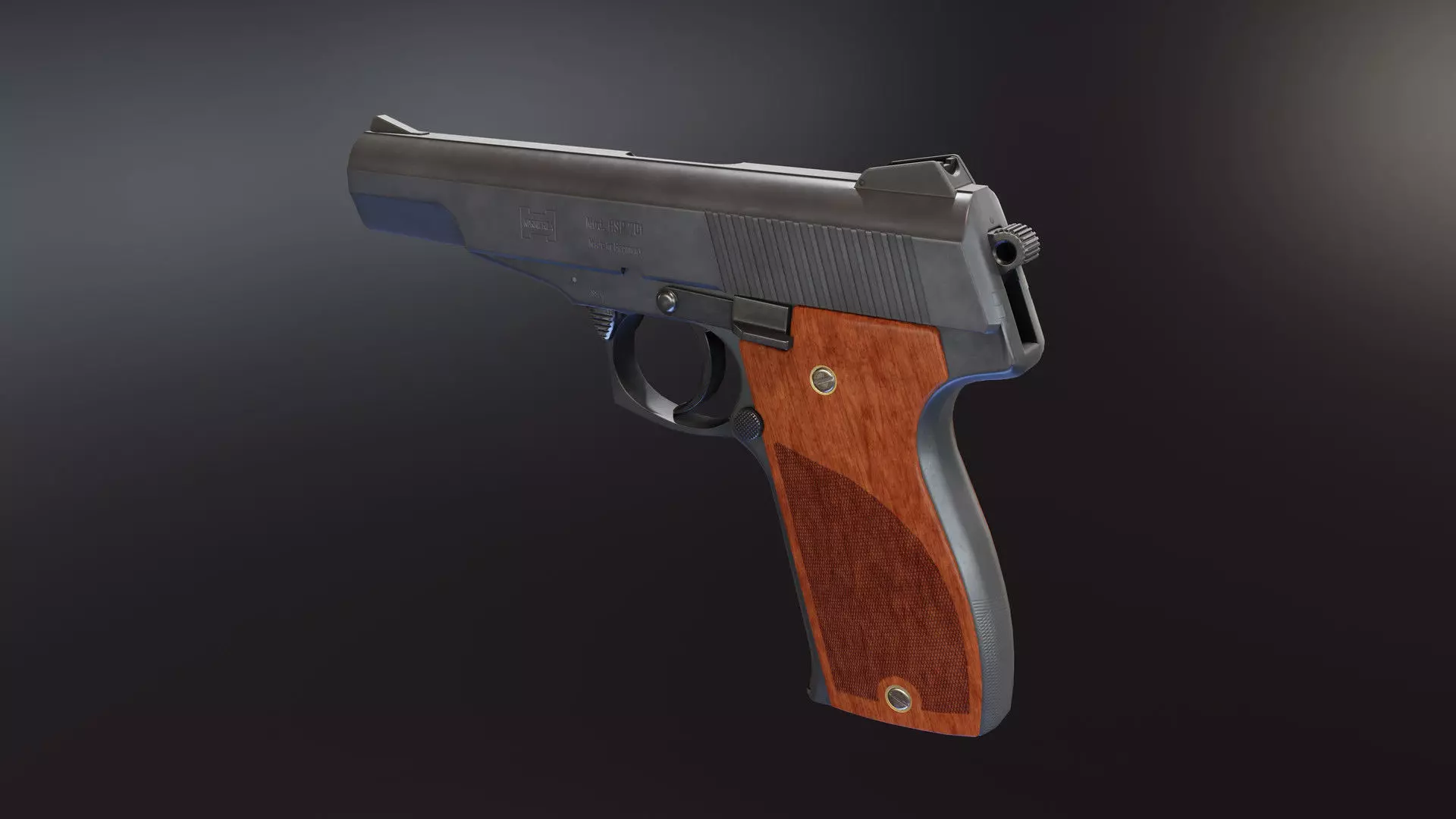 Korriphila HSP 701 Low-poly 3D model