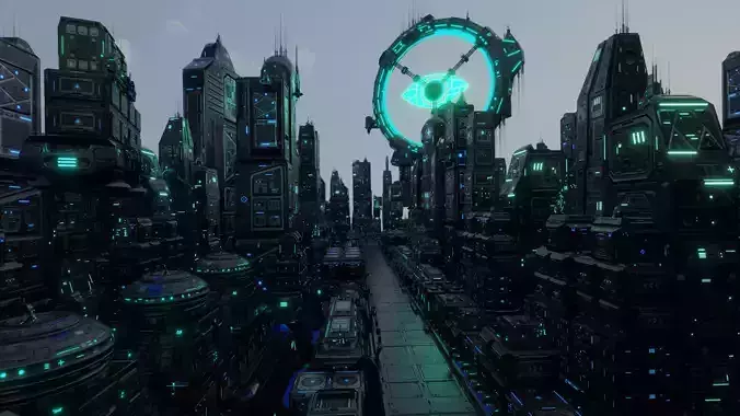 Future Tech Megacity