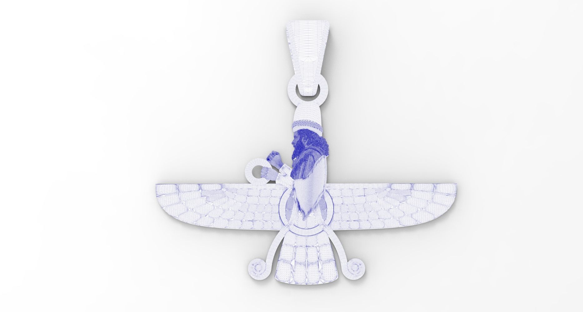 Farvahar 3D print model_3