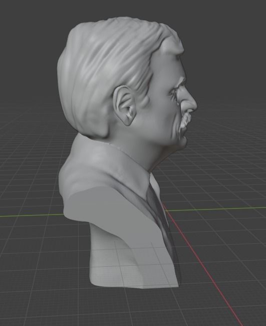 Andrei Tarkovsky 3D print model_1