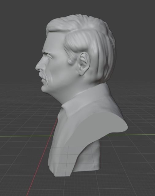 Andrei Tarkovsky 3D print model_5