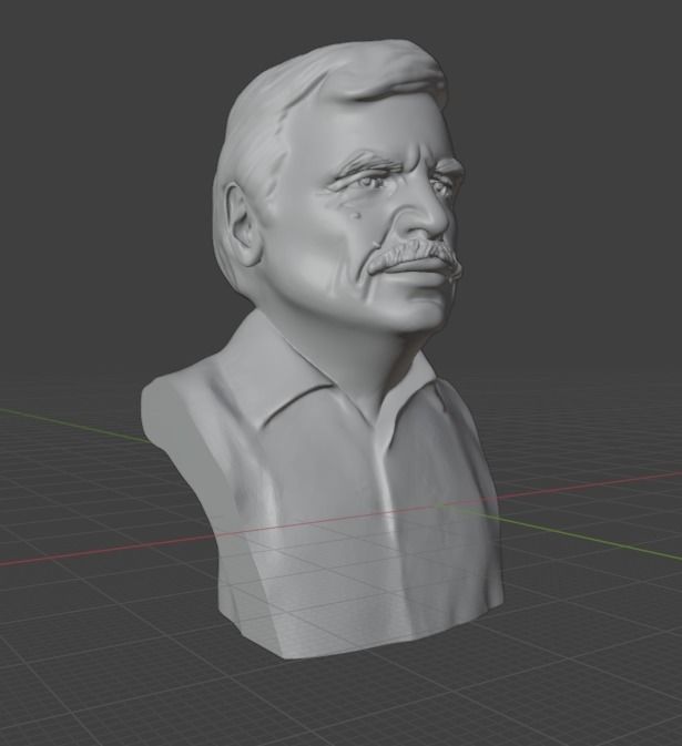 Andrei Tarkovsky 3D print model_4