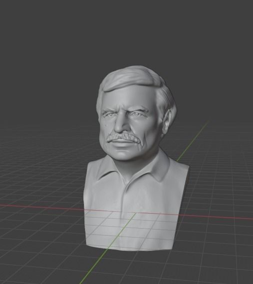 Andrei Tarkovsky 3D print model_14