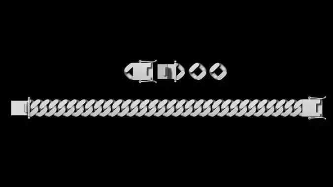 12 MM CUBAN LINK 3D print model