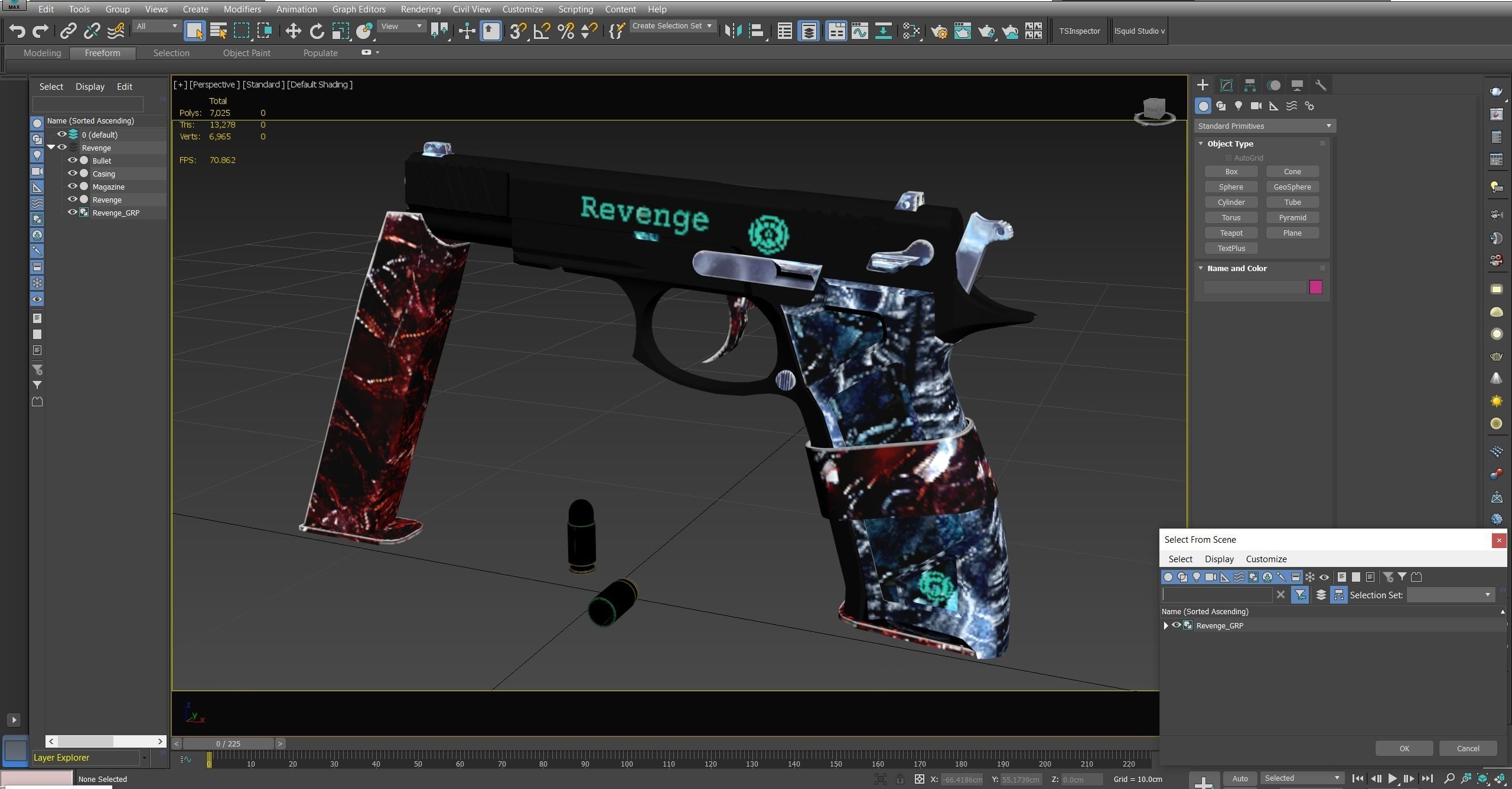 Revenge Vulcano Low-poly 3D model_14