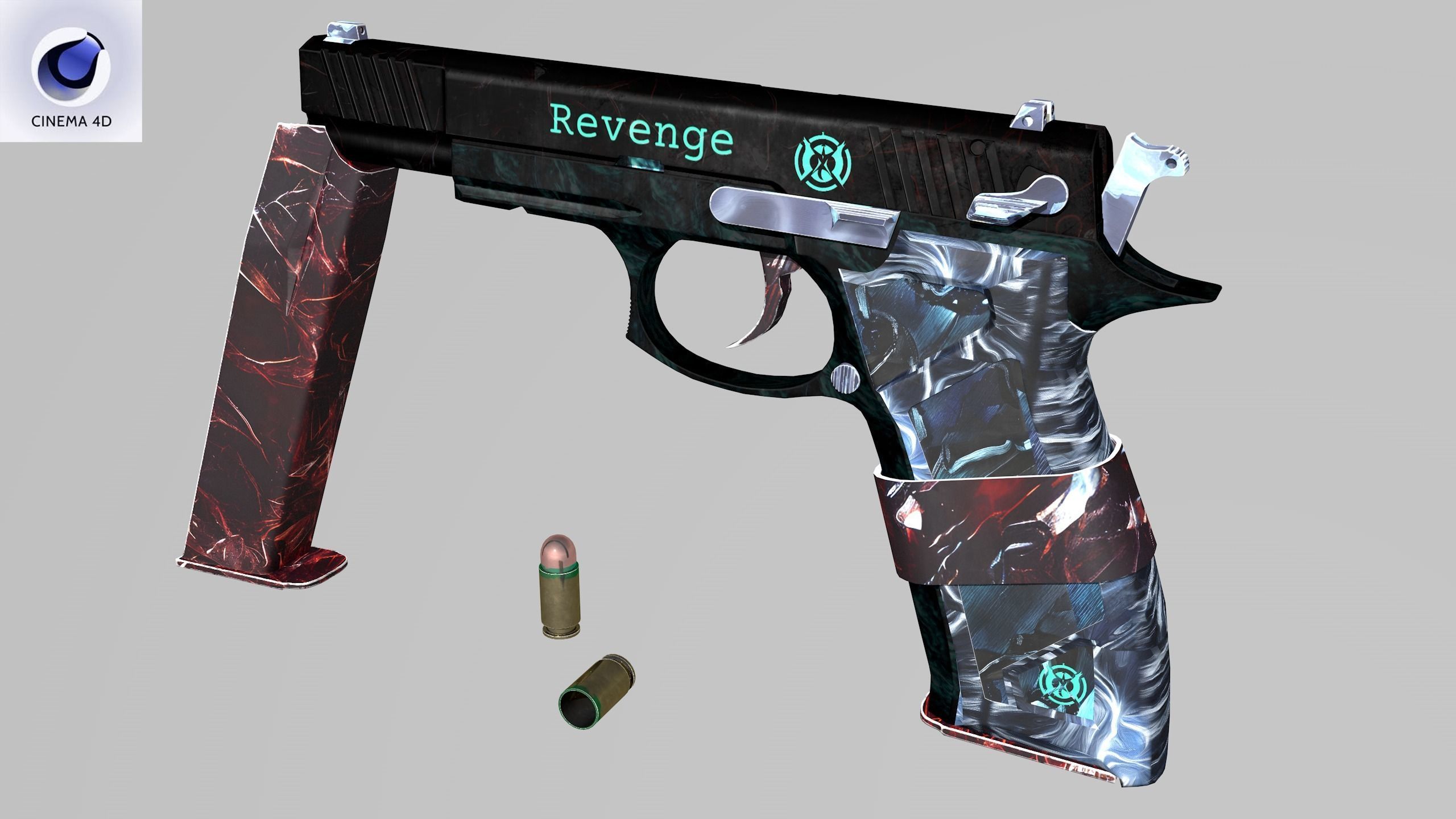 Revenge Vulcano Low-poly 3D model_17